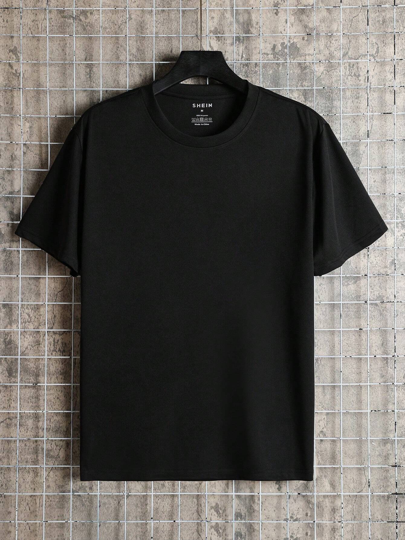 Zomerslogan voor heren, olieverfschilderij, ronde hals, casual T-shirt met korte mouwen