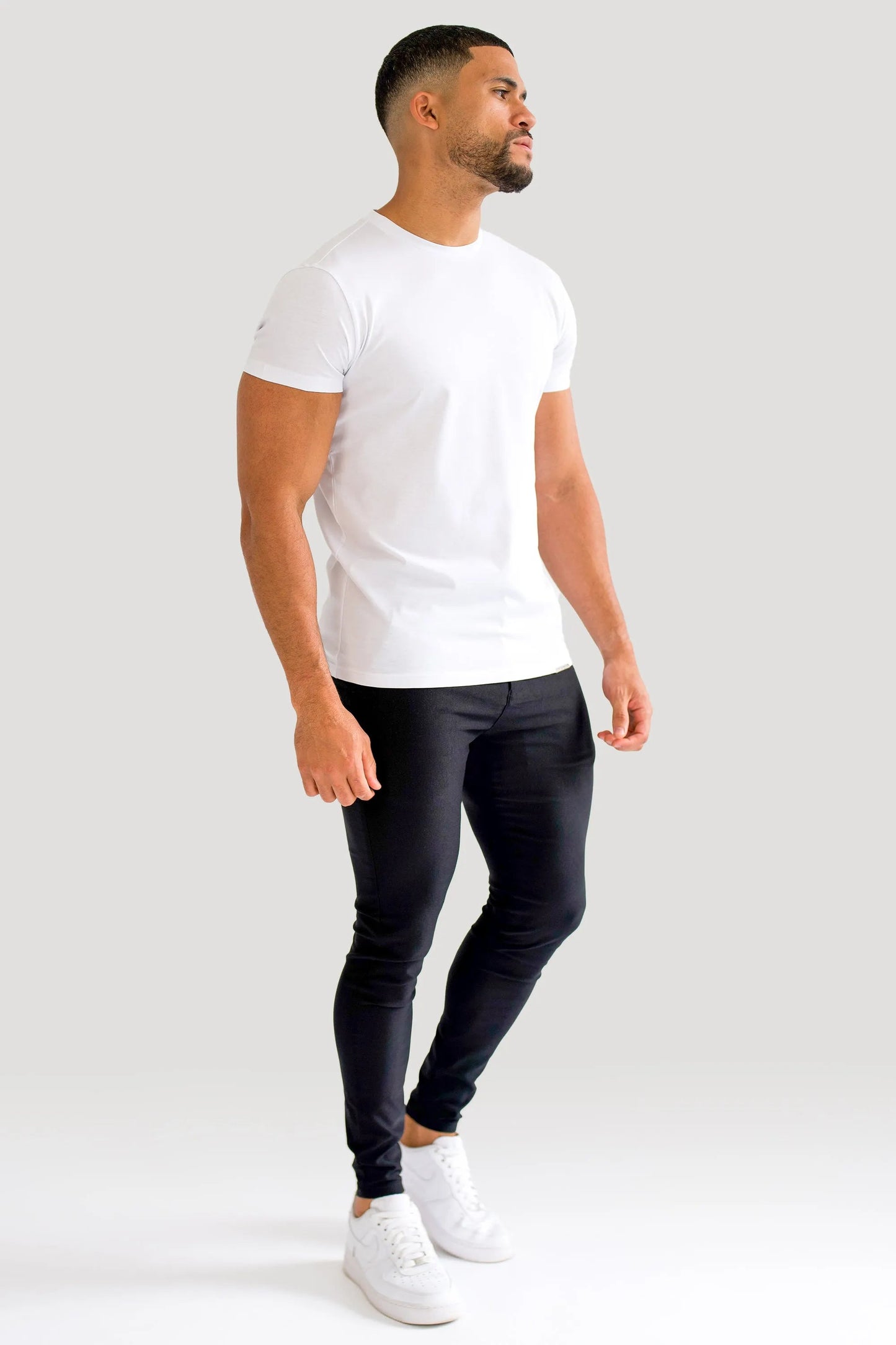 THE MERCERISED T-SHIRT - WHITE