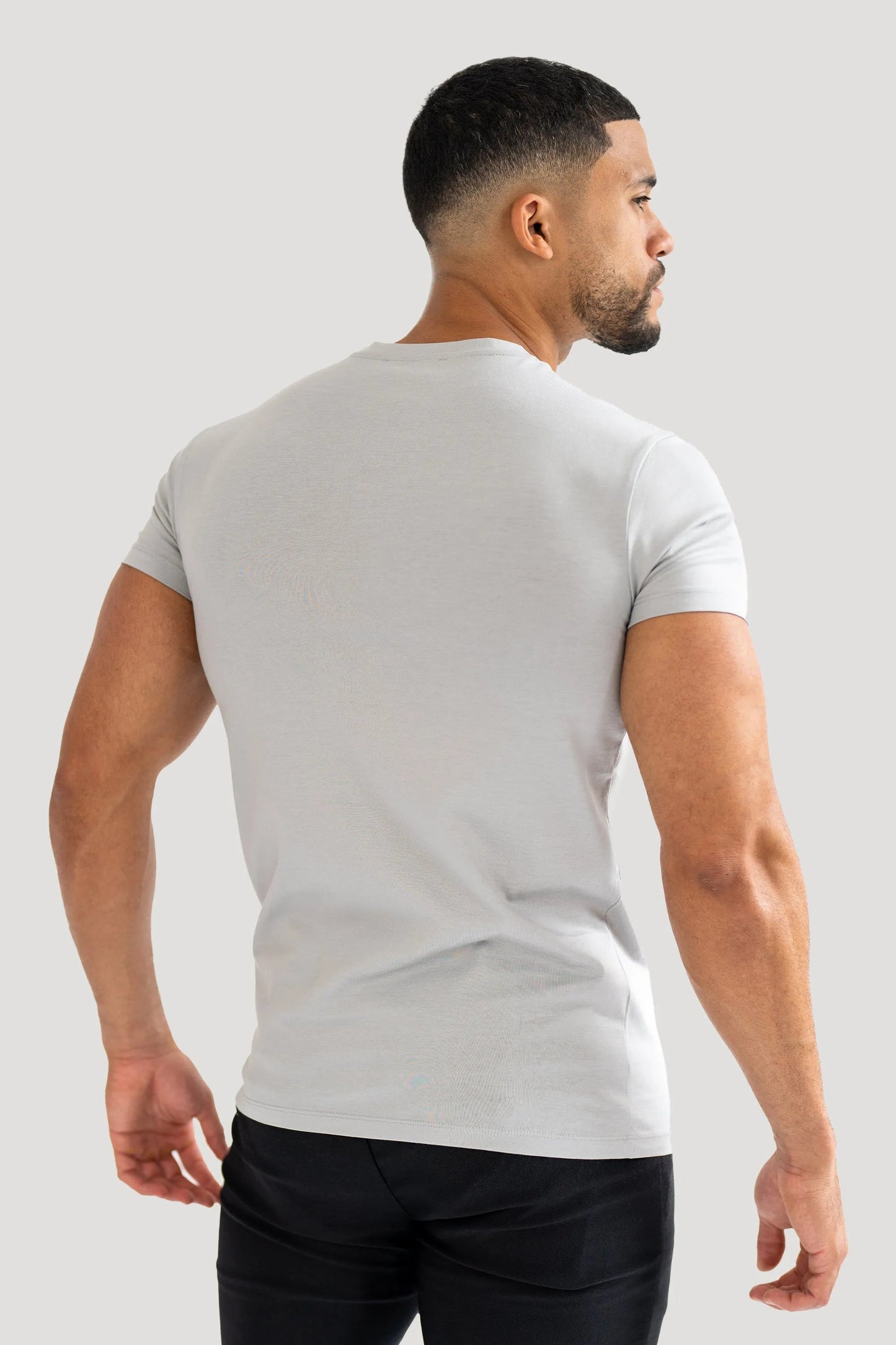 THE MERCERISED T-SHIRT - GREY