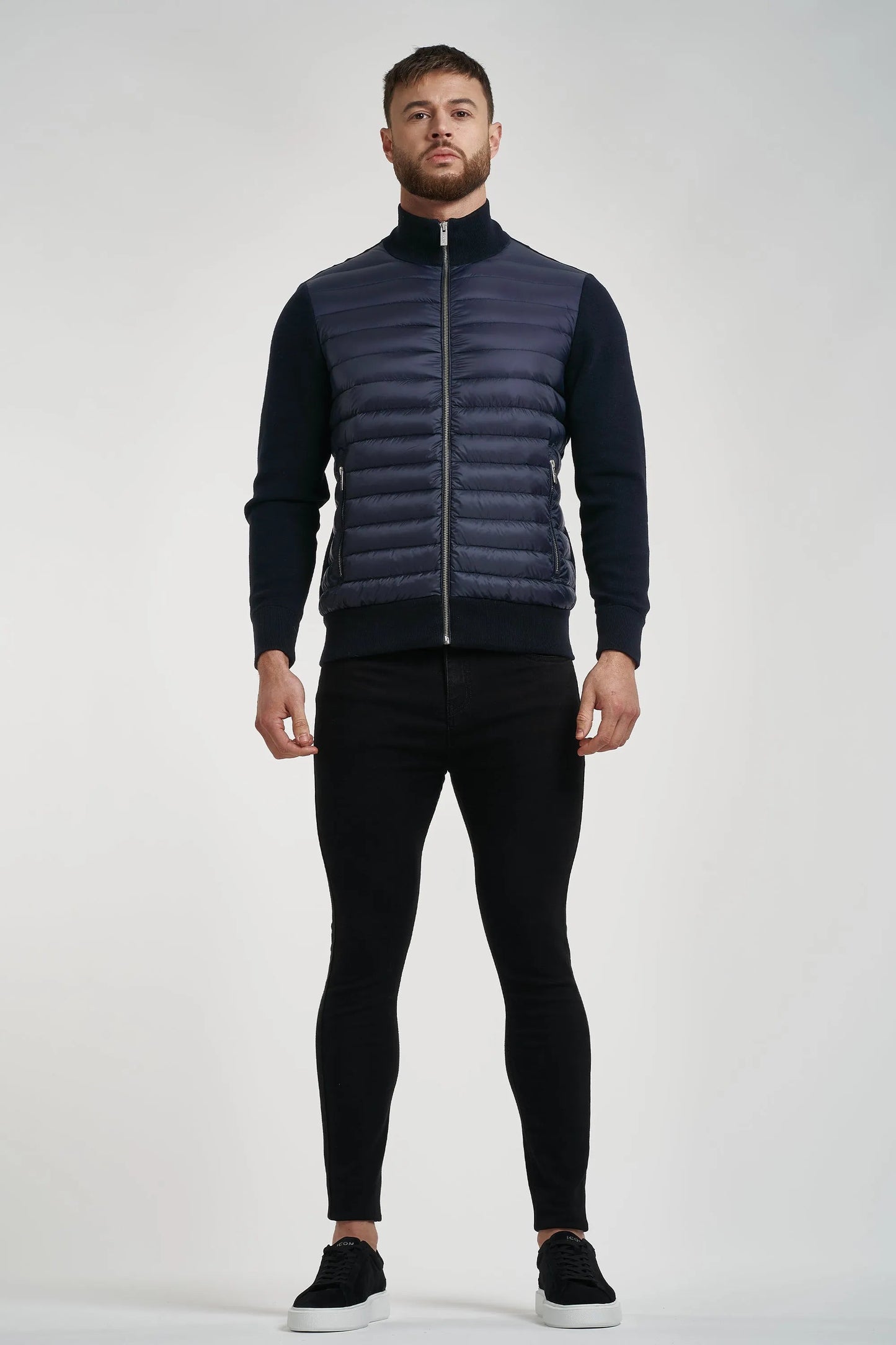 THE VERONA JACKET - NAVY