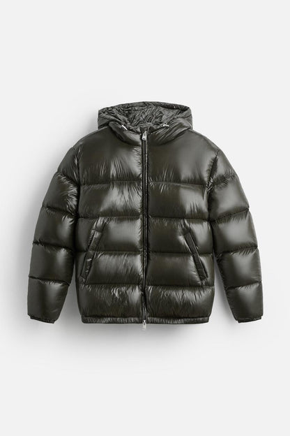 MAYA PUFFER JACKET RED