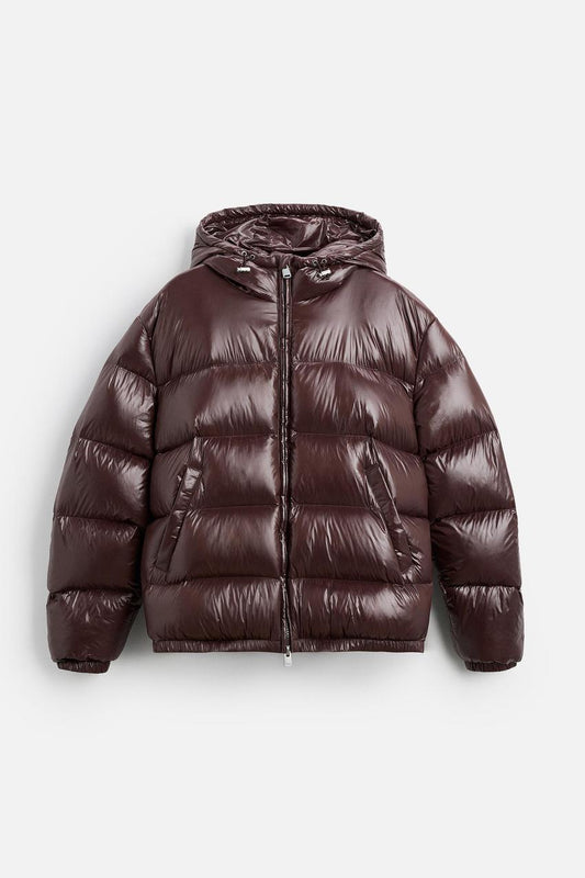 MAYA PUFFER JACKET RED