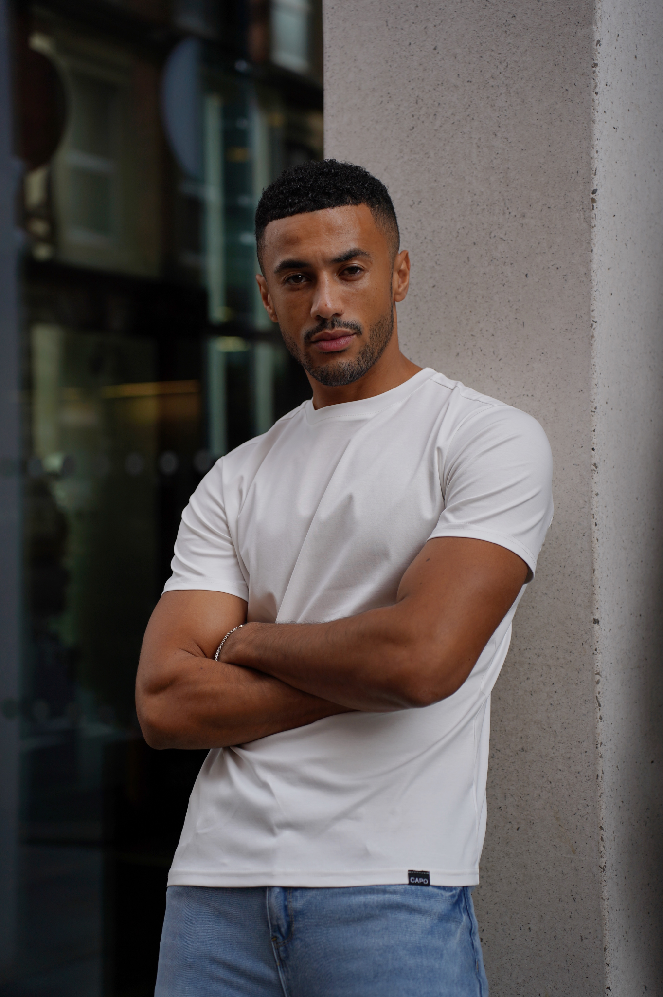 MERCERISED T-Shirt - White