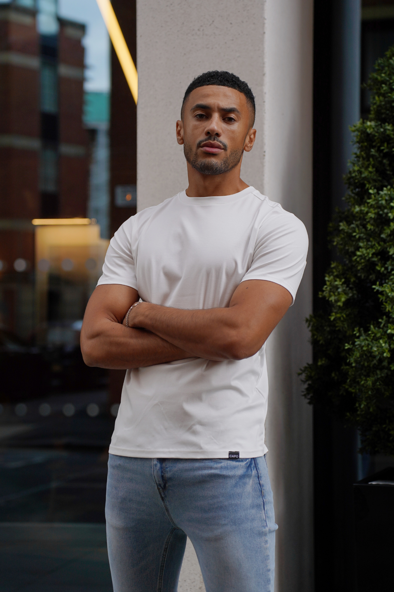 MERCERISED T-Shirt - White