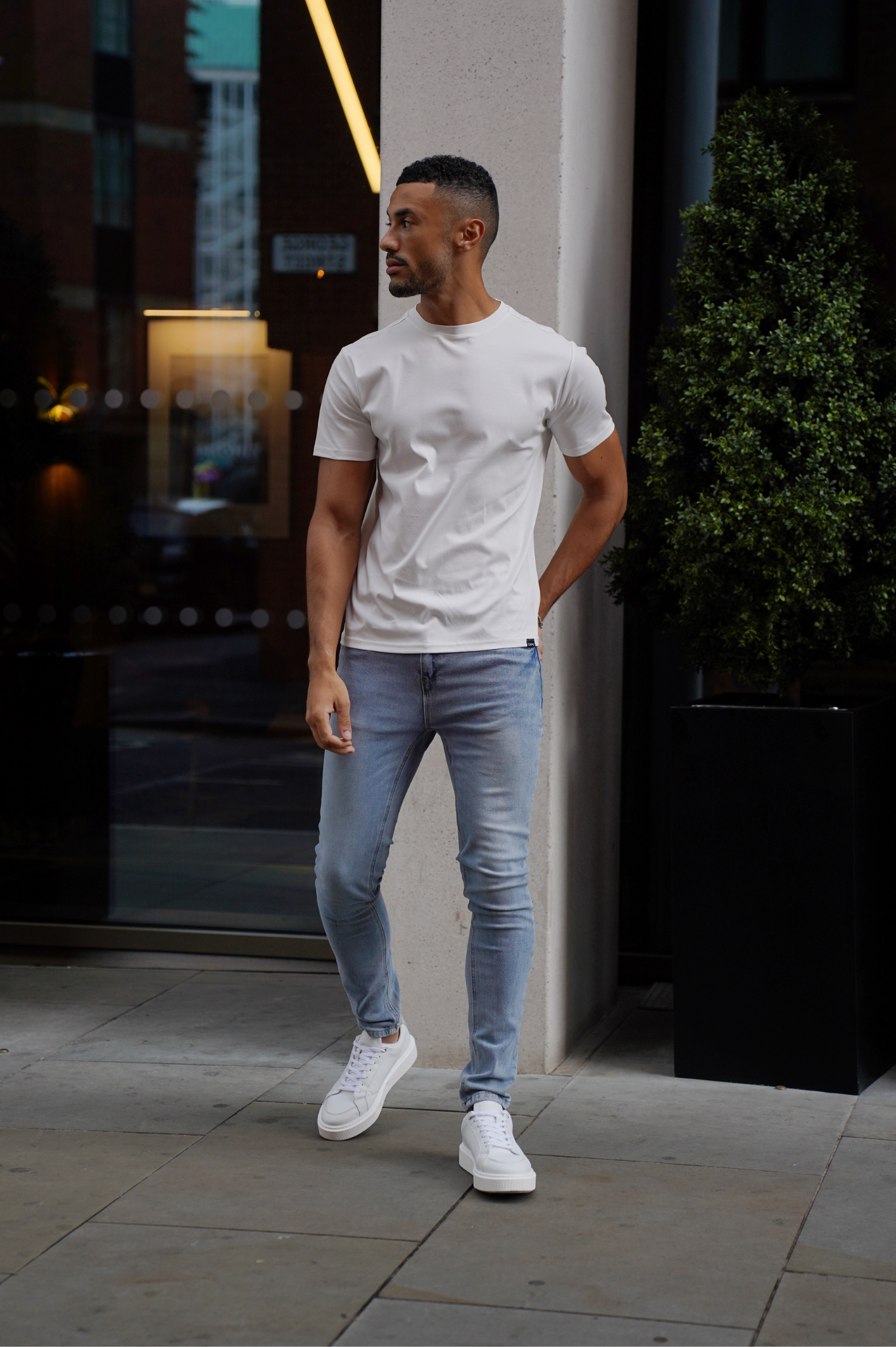MERCERISED T-Shirt - White