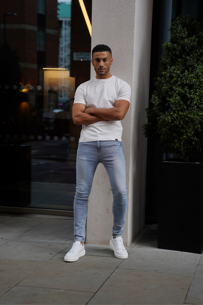 MERCERISED T-Shirt - White