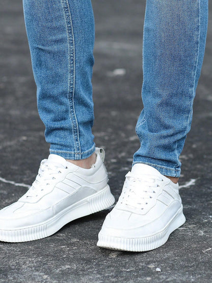 Manfinity Homme Heren Skinny jeans Katoen Schuine zak