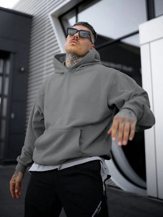 Heren In de mode Effen kleur Hoodie