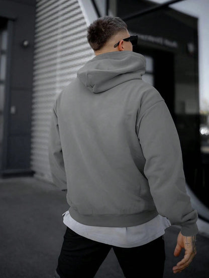 Heren In de mode Effen kleur Hoodie