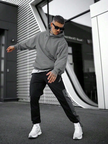 Heren In de mode Effen kleur Hoodie