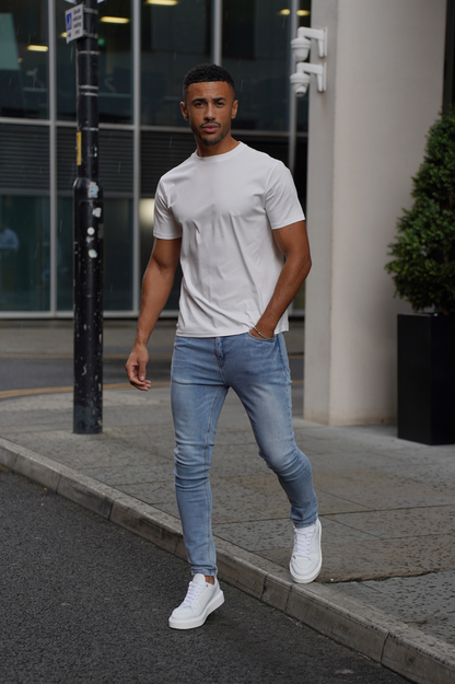 MERCERISED T-Shirt - White