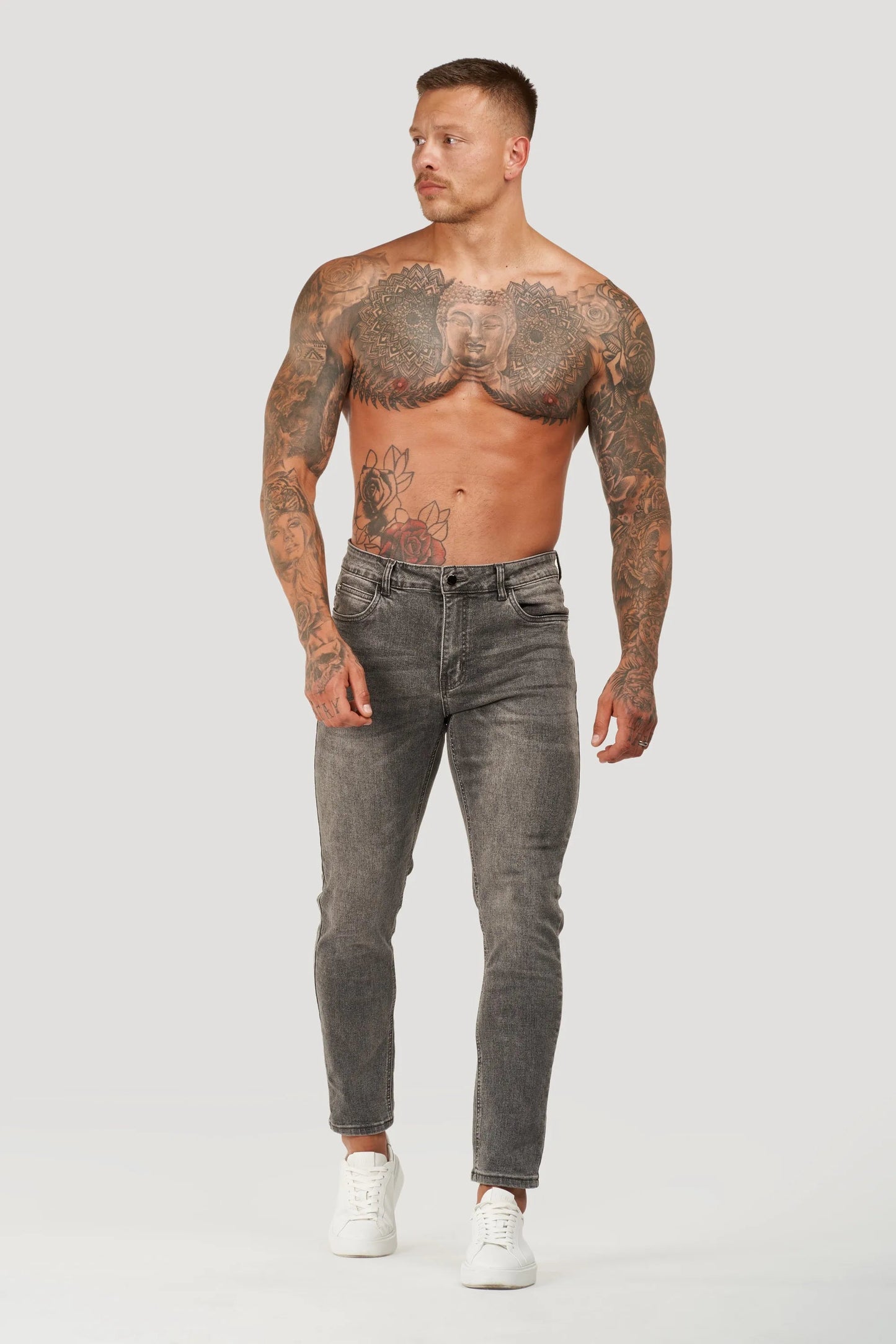 THE JAXON JEANS DARK GREY