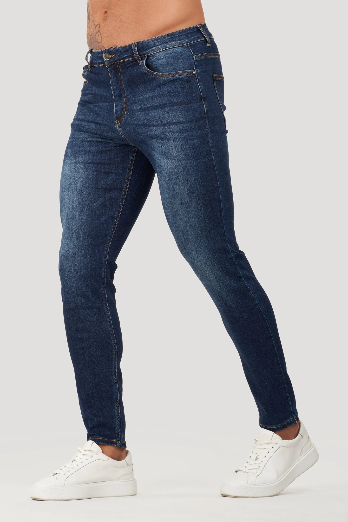 THE JAXON JEANS NAVY BLUE