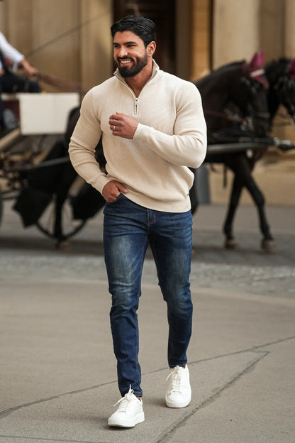 THE JAXON JEANS NAVY BLUE