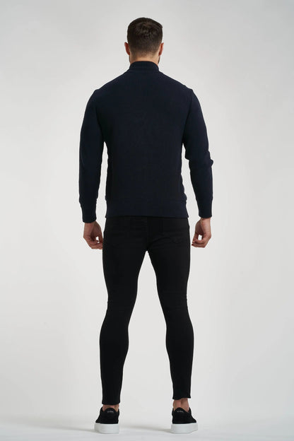 THE VERONA JACKET - NAVY